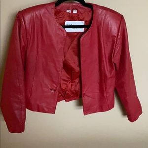 Wilsons Leather Red Leather Jacket